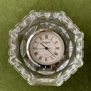 Waterford crystal quartz clock